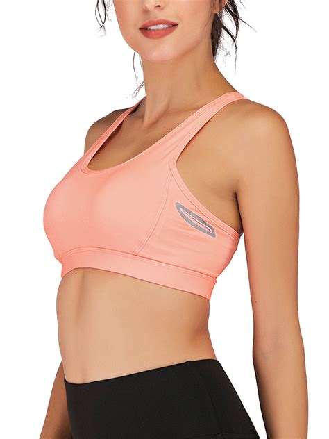 sexy dance yoga bra women running workout gym shockproof breathable