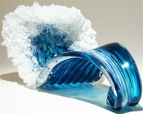 Ocean Inspired Glass Vases And Sculptures Capture The Beauty Of