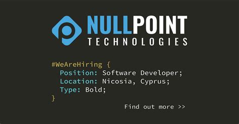 careers nullpoint software solutions