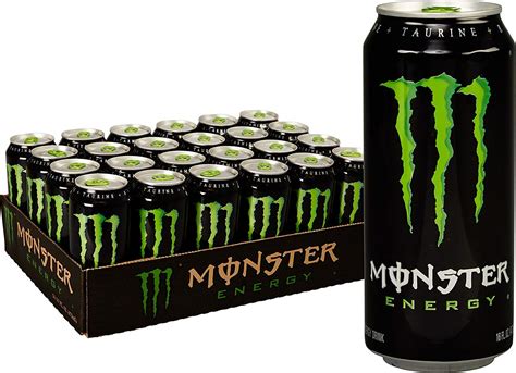 Monster Energy Drink Green Original 16 Ounce 4 Cases Of