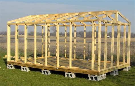 How To Build Trusses For A 10 X 12 Shed