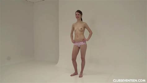 club seventeen teen mona naked at casting porn videos