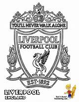 Football Colouring Coloring Pages Liverpool Soccer Logo Logos Chelsea Printable Club Kids English Sheets Boys Futbol Teams Fifa Fc Manchester sketch template