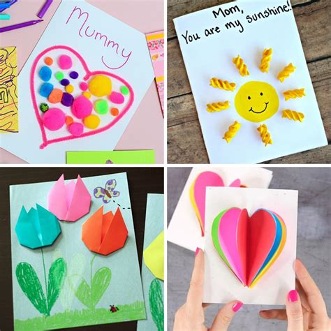 quick easy  minute mothers day crafts cards dynamic dad