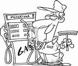 Gas Station Coloring Getcolorings Getdrawings Printable Pages sketch template