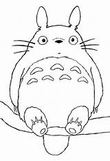 Totoro Coloring Pages Letscolorit Salvo Para Desenho Desenhos sketch template