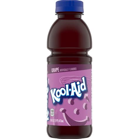 kool aid grape ready  drink soft drink caffeine   fl oz bottle walmartcom walmartcom