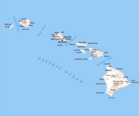 map hawaii state share map