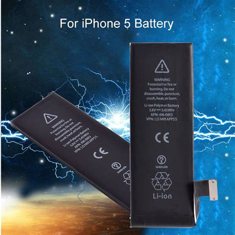 battery  iphone   mah li ion internal replacement  flex cable mobile phone