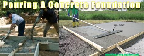 build  concrete slab foundation   shed