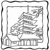 Pagoda Designlooter sketch template