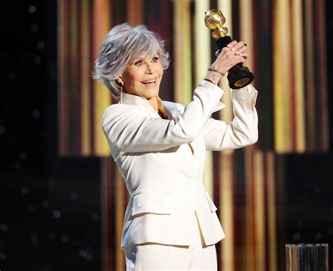 Golden Globes 2021 Jane Fonda Accepts Cecil B Demille Award