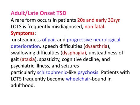 Ppt Tay Sachs Disease Powerpoint Presentation Free Download Id