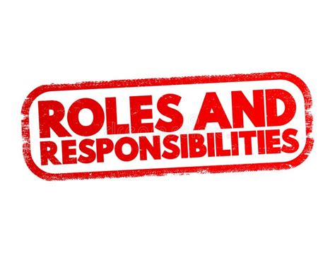 roles responsibilities stock illustrations 237 roles responsibilities