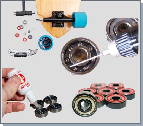 clean  skateboard bearings  household items
