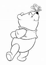 Pooh Winnie Cartoon sketch template