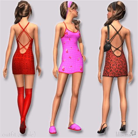 my sims 3 blog slip dress for teen and adult females by lili
