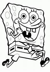 Coloring Pages Gangster Spongebob Library Clipart sketch template