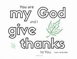 Thanksgiving Coloring Thanks Give Psalm Lord Sheet Abcjesuslovesme sketch template
