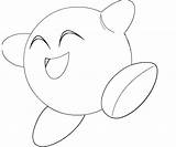 Coloring Pages Kirby Smash Bros Super Brawl Printable Popular Coloringhome sketch template