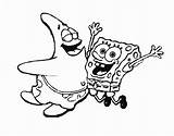Coloring Patrick Pages Spongebob Star Squarepants Clipart Comments Library Popular Coloringhome sketch template
