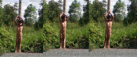 Tied Naked In Public Xxx Video