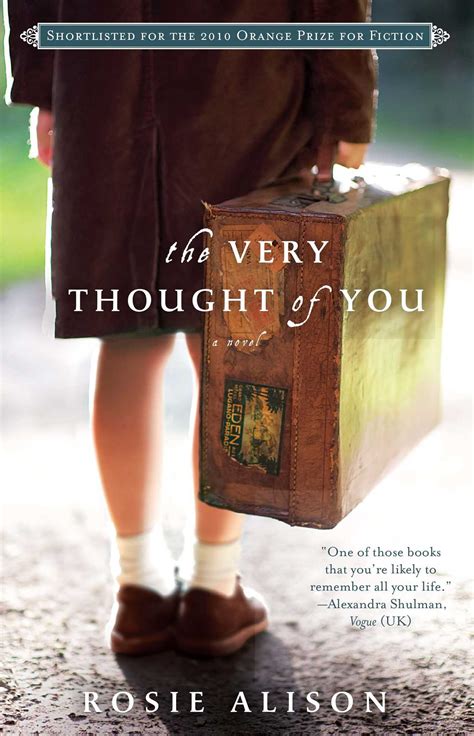 thought   book  rosie alison official publisher page simon schuster