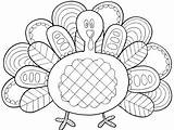 Coloring Pages Thanksgiving Turkey Feathers Clipart Kidsdrawing Unique Very Crafts Choose Board Clipground sketch template