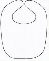 Baby Outline Clipart Cliparts Onesie Templates Bib Library sketch template