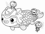 Octonauts Vegimals K5worksheets Dunkie Coloriages Octonautes Octopus Preschool sketch template