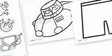 Sheets Colouring Choose Board Underpants Aliens Teaching Support Story sketch template