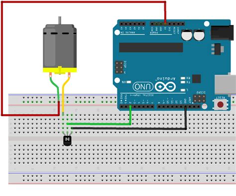 control   dc motor  arduino  visual basic  steps
