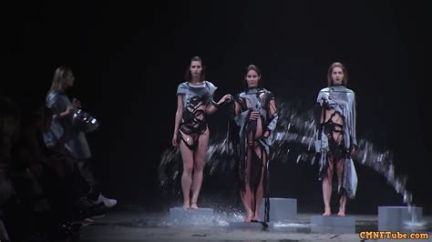 Naked Fashion Show Models On Catwalk Jef Montes Resolver