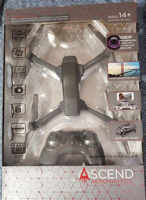 ascend aeronautics asc  premium hd video drone  p camera