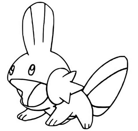 coloring pages pokemon mudkip drawings pokemon