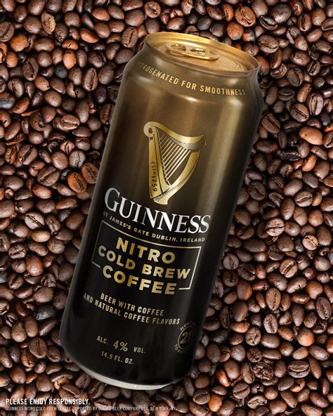 Guinness Introduces New Nitro Cold Brew Coffee Beer Beeralien