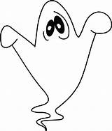 Ghost Cartoon Cliparts Clipart Ghosts Grieving Library Clip sketch template