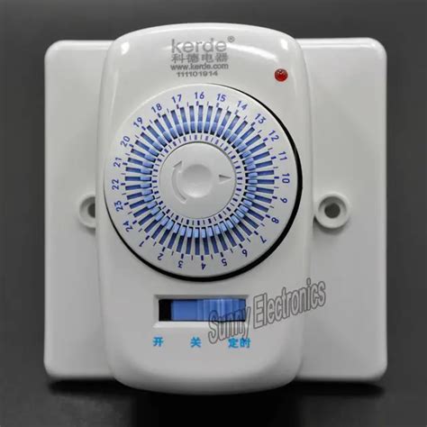 hours electrical wall mechanical indoor switch timer  timers  tools