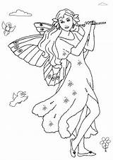 Coloring Pages Fairies Fairy Printable Kids Color Print Dark Tooth Sheets Getdrawings Getcolorings Activity Princess sketch template