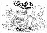 Gang Grossery Coloring Pages Printable Wikia Via sketch template