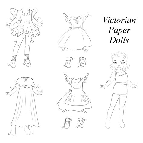 printable paper dolls  color     printablee