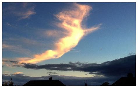 cloud angel spotted  devon skies societys child sottnet