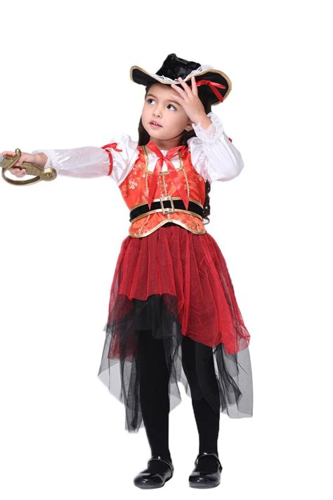 baby kid girl pirate princess dress  halloween costume set