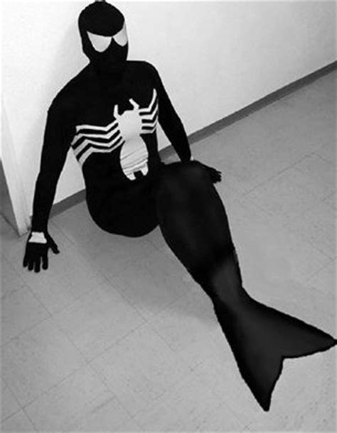 mermaid spiderman zentai suit halloween cosercosplaycom