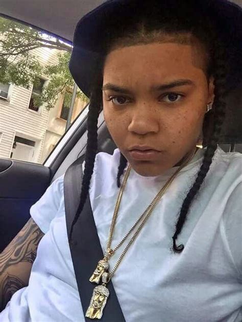rapper young ma spits  fans face   asked