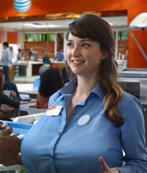 Milana Vayntrub “lily” From The Atandt Commercials – Big Boobs Celebrities