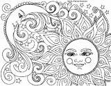 Coloring Pages Adult Nature Mandala Detailed Pdf Printable sketch template