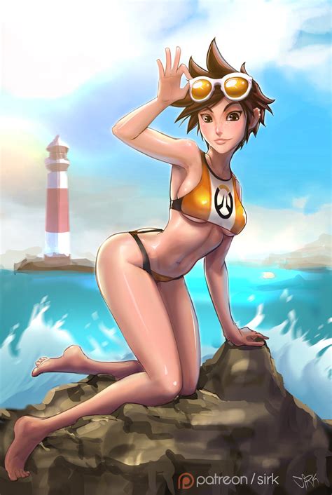 41 hot pictures of tracer from overwatch