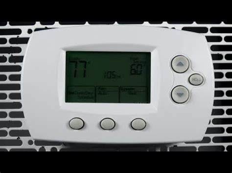 control  pro  thermostat resideo youtube