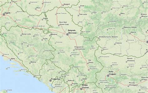 serbia map software   gps